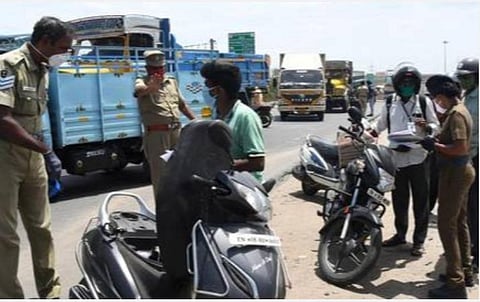 தமிழகத்தில் இன்றுமுதல் வாகன சோதனை தீவிரம்: பாதுகாப்பு பணியில் கூடுதல் போலீஸார்