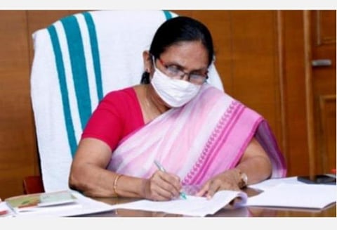 கரோனா வைரஸ்: பிரிட்டன் பத்திரிகை வெளியிட்ட 50 சிறந்த சிந்தனையாளர்கள் பட்டியலில் கேரளா சுகாதாரத் துறை அமைச்சர் முதலிடம்