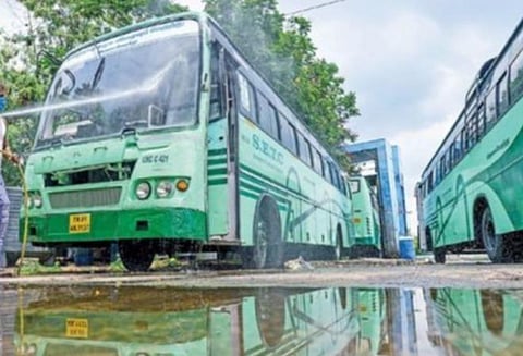 கும்பகோணம் கோட்டத்தில் 2,167 அரசுப் பேருந்துகள் இயக்கம்: பொதுமுடக்கத் தளர்வுகளை அடுத்து நடவடிக்கை