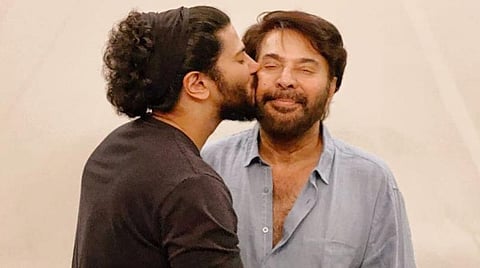 நீங்கள் தான் என் அமைதி, என் ஞானி: மம்முட்டிக்கு துல்கர் சல்மான் வாழ்த்து