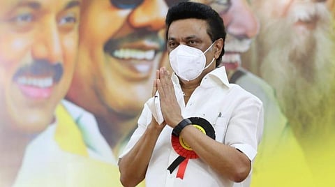 பொதுக்குழுக் கூட்டத்தில் மு.க.ஸ்டாலின்.