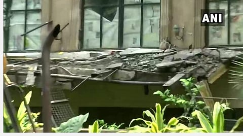 மும்பையில் உள்ள கங்கணா ரணாவத்தின் இல்லத்தின் ஒருபகுதி இடிக்கப்பட்ட காட்சி | படம்: ஏஎன்ஐ