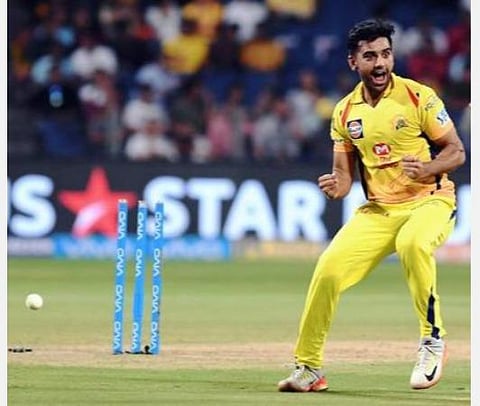 சென்னை வீரர் தீபக் சாஹர் கரோனாவிலிருந்து மீண்டார்