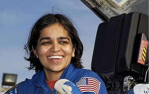 இந்திய விண்வெளி வீராங்கனை கல்பனா சாவ்லா : கோப்புப்படம்