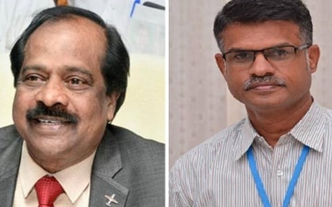 துணைவேந்தர். கல்லூரி முதல்வர் பாண்டிராஜா, மாணவர் அசாரூதின்