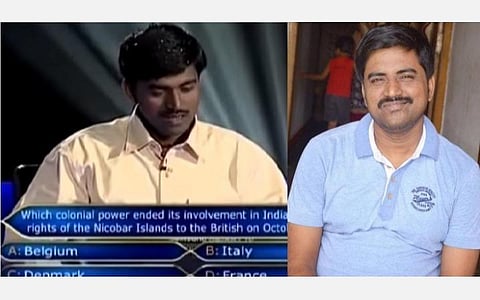 (இடது) சுஷில் குமார் க்ரோர்பதி நிகழ்ச்சியில் - (வலது) தற்போது