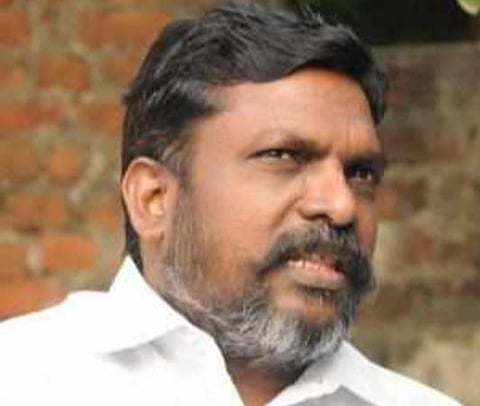 தொல். திருமாவளவன்: கோப்புப்படம்