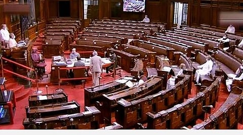 மாநிலங்களவையில் நிறைவேறிய அத்தியாவசியப் பொருட்கள் திருத்த மசோதா: படம் | ஏஎன்ஐ.