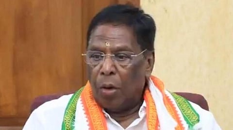 புதுச்சேரி முதல்வர் நாராயணசாமி: கோப்புப்படம்