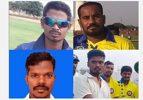 இடமிருந்து வலமாக: கார்த்திகேயன், ராஜ்மகேஷ்வரன், செந்தில்குமார், சன்மேக்கர்