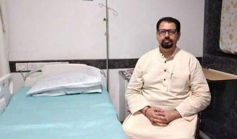 மருத்துவமனையில் அனுமதிக்கப்பட்டுள்ள சஞ்சய் தத்.