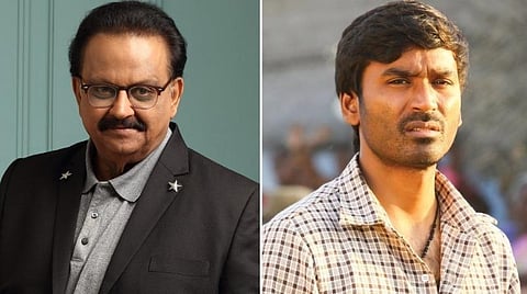 எல்லோருடைய இல்லங்களிலும் எதிரொலிக்கும் ஒரு குரல்: எஸ்பிபிக்கு தனுஷ் புகழாஞ்சலி