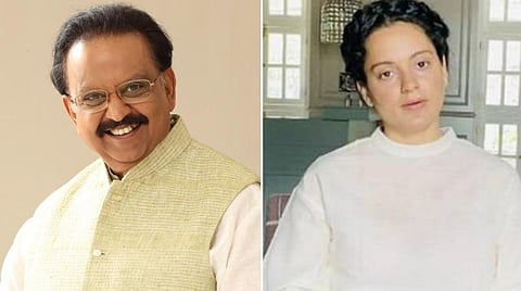 எஸ்பிபி சகாப்தத்தை மறக்க முடியாது: கங்கணா ரணாவத் புகழாஞ்சலி