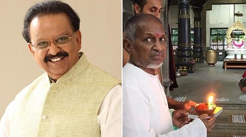 எஸ்பிபிக்காக மோட்ச தீபம் ஏற்றிய இளையராஜா