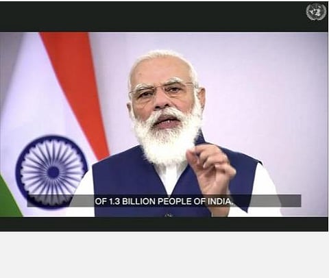 ஐ.நா.வின் முடிவெடுக்கும் அமைப்புகளிலிருந்து எத்தனை காலம்தான் இந்தியாவை தள்ளி வைக்கப் போகிறீர்கள்? : பிரதமர் மோடி கேள்வி