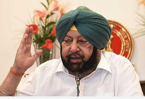 பஞ்சாப் முதல்வர் அமரிந்தர் சிங் : கோப்புப்படம்