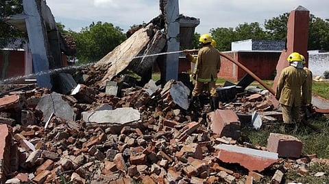 விருதுநகர் அருகே பட்டாசு ஆலையில் வெடிவிபத்து: தொழிலாளி ஒருவர் உயிரிழப்பு