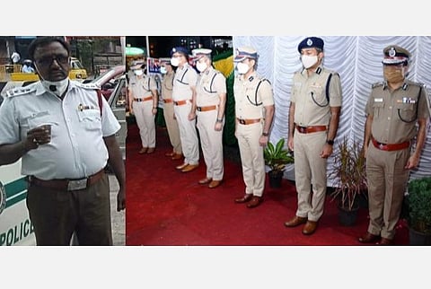 உதவி ஆணையர் பதவி உயர்வு பெற்ற நிலையில் கரோனா தொற்றால் உயிரிழந்த போக்குவரத்து ஆய்வாளர்: டிஜிபி, காவல் உயர் அதிகாரிகள் அஞ்சலி