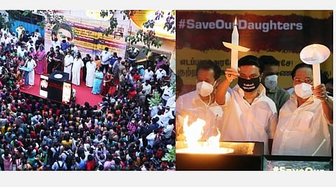 திமுக ஆட்சியில் பெண்களுக்கு எதிரான குற்றங்களை விசாரிக்க மாவட்டந்தோறும் சிறப்புத் தனி நீதிமன்றங்கள்:  ஸ்டாலின் பேச்சு 