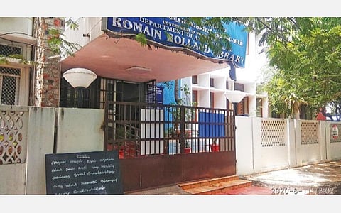 இன்னும் திறக்கப்படாத உப்பளம் இந்திராகாந்தி விளையாட்டு அரங்கம். படம்: எம்.சாம்ராஜ்