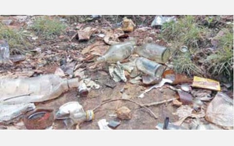 சமூக விரோதிகளின் கூடாரமாகும் ராக்காச்சியம்மன் கோயில் வனப்பகுதி