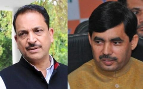 ராஜீவ் பிரதாப் ரூடி மற்றும் ஷானாவாஸ் உசைன் - கோப்புப் படம்