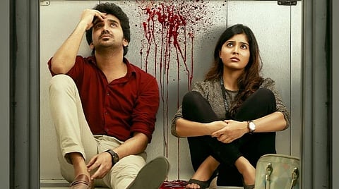 'லிஃப்ட்' படக்குழுவினர் மீது நாயகி கோபம்