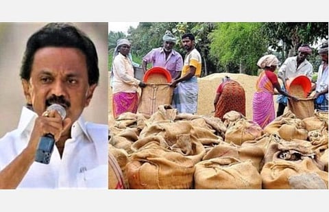 நெல்லுக்கு குறைந்தபட்ச ஆதார விலை; குவிண்டாலுக்கு ரூ.3000-ஆக உயர்த்திட வேண்டும்: ஸ்டாலின் வலியுறுத்தல்