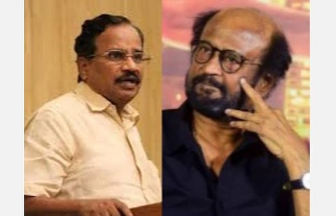 இரண்டு திராவிடக்கட்சித் தலைவர்களும் ரஜினியின் அரசியல் பிரவேசத்தை தடுக்கப் பார்க்கின்றனர்: தமிழருவி மணியன் விமர்சனம்  