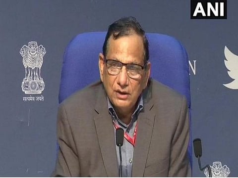 நிதி ஆயோக் உறுப்பினர் வி.கே. பால் : படம் ஏஎன்ஐ