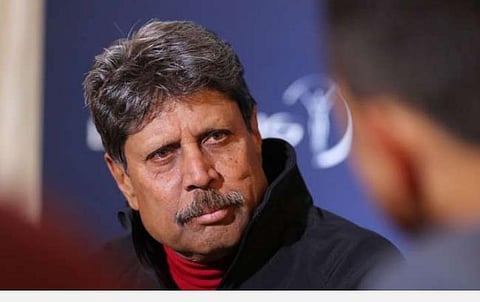 இந்திய அணியின் முன்னாள் கேப்டன் கபில் தேவ் : கோப்புப்படம்