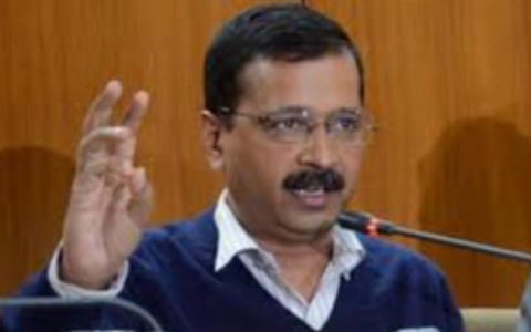டெல்லி முதல்வர் அர்விந்த் கேஜ்ரிவால்.