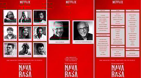 திரையுலகுக்கு உதவி: 'நவரசா' ஆந்தாலஜியின் இயக்குநர்கள், நடிகர்கள் அதிகாரபூர்வ அறிவிப்பு