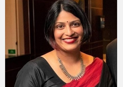 நியூஸிலாந்தில் அமைச்சராகப் பொறுப்பேற்க உள்ள இந்தியர் பிரியங்கா ராதாகிருஷ்ணன் : படம் உதவி | ட்விட்டர்.