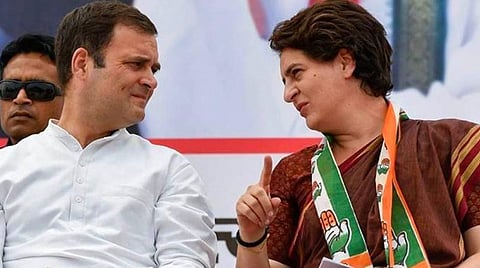 காங்கிரஸ் எம்.பி. ராகுல் காந்தி, பொதுச் செயலாளர் பிரியங்கா காந்தி: கோப்புப் படம்.