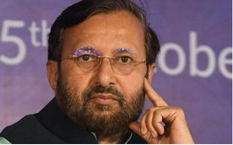 மத்திய அமைச்சர் பிரகாஷ் ஜவடேகர்.