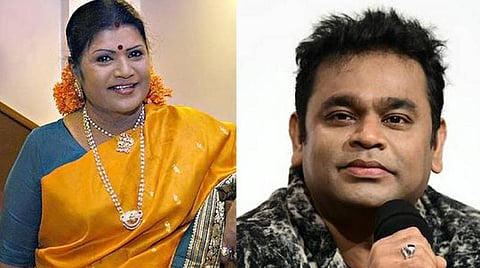 எல்.ஆர்.ஈஸ்வரி பாடலைப் பாராட்டிய ஏ.ஆர்.ரஹ்மான்