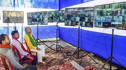 மாநிலம் முழுவதும் 55 மையங்களில் மூன்றடுக்கு பாதுகாப்பு: பிஹாரில் இன்று வாக்கு எண்ணிக்கை