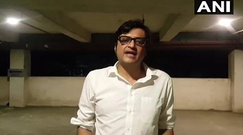 ரிபப்ளிக் சேனல் ஆசிரியர் அர்னாப் கோஸாமி : படம் | ஏஎன்ஐ.