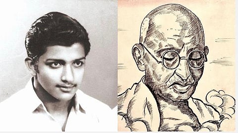 சித்திரச்சோலை 12: என் ‘காந்தி ஓவியம்’