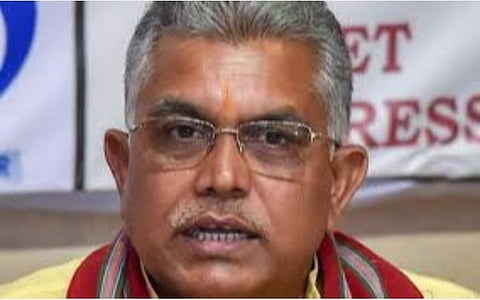 மேற்கு வங்க மாநில பாஜக தலைவர் திலீப் கோஷ்.