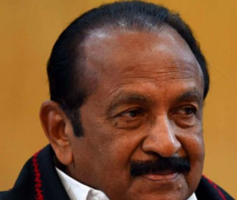 வைகோ: கோப்புப்படம்