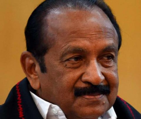 வைகோ: கோப்புப்படம்