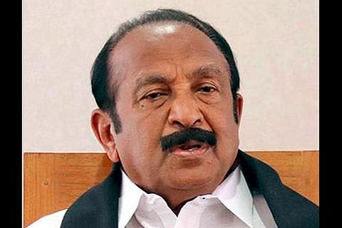 வைகோ: கோப்புப்படம்