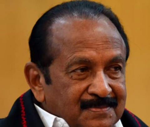 வைகோ: கோப்புப்படம்