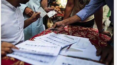 பிஹார் தேர்தலில் பதிவான வாக்குகளுடன் ஒப்புகைச் சீட்டு சோதனையில் வித்தியாசம் இல்லை: மாநிலத் தேர்தல் ஆணையம் தகவல்