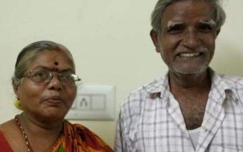 உயிரிழந்த முதிய தம்பதி.