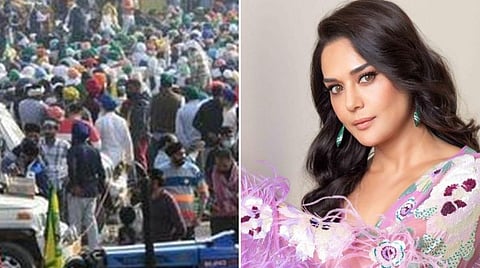 நமது மண்ணின் போர் வீரர்கள்: விவசாயிகளின் போராட்டத்துக்கு ப்ரீத்தி ஜிந்தா ஆதரவு