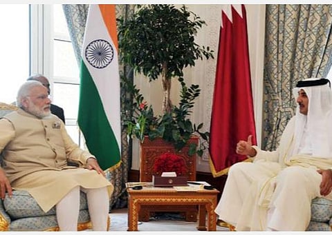 கத்தார் முதலீடுகளுக்கு வசதிகள் வழங்க சிறப்பு பணிக்குழு: பிரதமர் மோடி- அமீர் ஷேக் தமீம் முடிவு