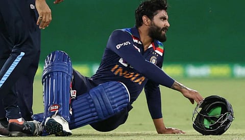 ரவிந்திர ஜடேஜா : படம் உதவி | ட்விட்டர்.